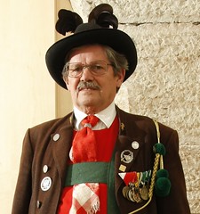 Oberleutnant Karlheinz Pomella (Schriftführer)  (Träger der Goldenen Verdienstmedaille des Landes Tirol)